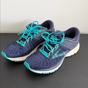 Brooks Women's Athletic Shoes - Navy and Teal
